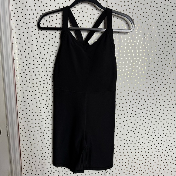 Old Navy Black Sleeveless Romper - Picture 1 of 9
